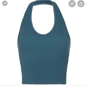 Topshop ribbed crop top